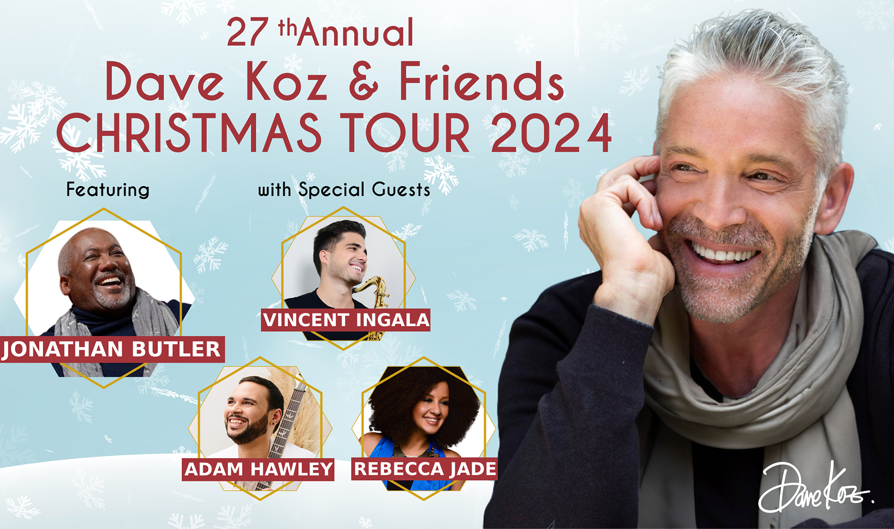 Dave Koz and Friends Christmas Tour 2024
