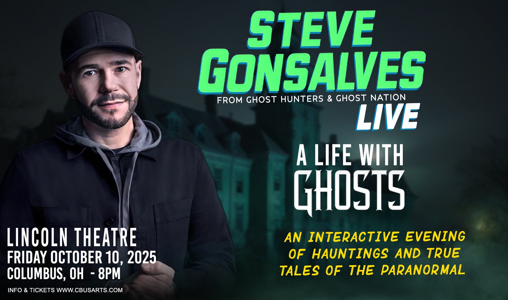 More Info for Steve Gonsalves LIVE